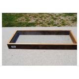 Rustic Wood & Glass Display Case/Shadowbox