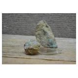 2 Chrysocolla in Matrix Specimen