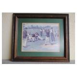 A.B. Frost Vtg Golf Sports Art Print