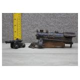 Cast Iron Train Locomotive Toy, Penncraft Cannon
