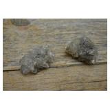 2 Calcite Crystal Clusters