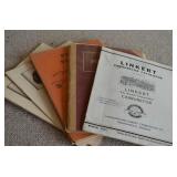 Vintage Linkert Carburetor Catalogue Manuals