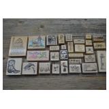 Assorted Wood/Rubber Stamps