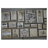Assorted Wood/Rubber Stamps