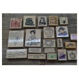Assorted Wood/Rubber Stamps