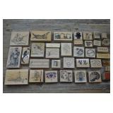 Assorted Wood/Rubber Stamps