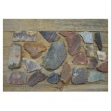 Lot of Slab Cut Mineral Specimens