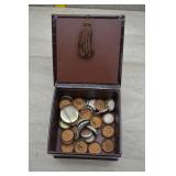 Vtg Coca-Cola Cork Bottle Cap Lot with Box