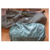 Two Used USGI Military Duffel Sea Bags