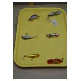 Vtg Assortment of Several Heddon Fishing Lures