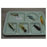 Lot of Vtg Fishing Lures-Heddon & Shakespeare