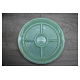 Fire-King Jadeite Restaurant Ware 5-Section Plate