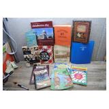 Asst of Books-Mostly Cookbooks,Crossword Books,etc