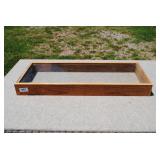Rustic Wood & Glass Display Case/Shadowbox