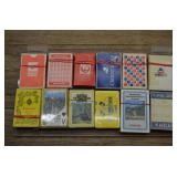 Vtg Playing Card Decks-Souvenir,Airlines,Train,etc