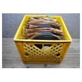 Assorted Vintage 78 RPM Records,Some have sleeves.