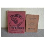 Vtg 20th Century Typewriting Textbook & Parts Book