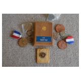 Several Medals from a 1976 Rifle Shooting Comp.