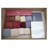 Various Hinged Velvet & Branded Jewelry Gift Boxes