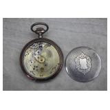 Antique Roskopf Pocket Watch-Railway Level Design