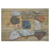 Lot of Slab Cut Mineral Specimens