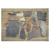 Lot of Slab Cut Mineral Specimens