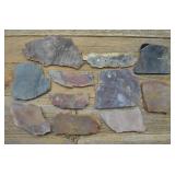 Lot of Slab Cut Mineral Specimens