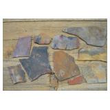 Lot of Slab Cut Mineral Specimens
