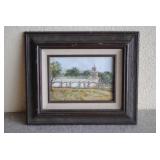 Mission Capistrano San Antonio Watercolor Painting