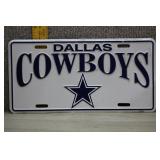 Dallas Cowboys Vanity License Plate