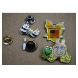 4 Assorted Vtg Lapel Pins