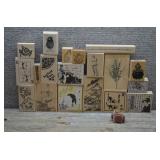 Assorted Wood/Rubber Stamps