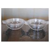 Anchor Hocking Manhattan Depression Glass Bowls