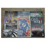 Several 2016 Issues of Civil War 2 Marvel Comics