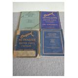 Lot of Four Vintage Automotive Manuals-1937, 1940