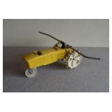 Yellow Nelson Rain Train Cast Iron Sprinkler