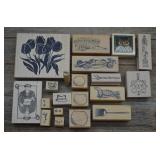 Assorted Wood/Rubber Stamps