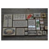 Assorted Wood/Rubber Stamps