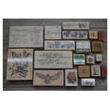 Assorted Wood/Rubber Stamps