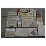 Assorted Wood/Rubber Stamps