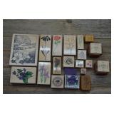Assorted Wood/Rubber Stamps