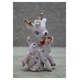 Pink Reindeer Figurine 1950/60s-Made in Japan
