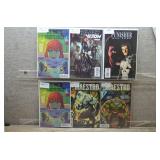 Lot of Marvel Comic Books-Black Window, Punisher