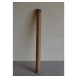 Vintage Cardboard Shipping Tube w/Milk Bottle Caps