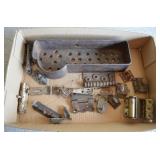 Lot of Various Vtg Door Hardware Items-Hinges etc.