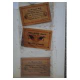 Wooden 1976 United States Bicentennial Souvenirs