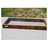 Rustic Wood & Glass Display Case/Shadowbox