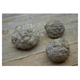 3 Unbroken Geodes/Thundereggs