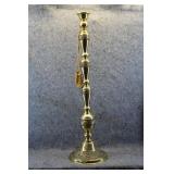 Vtg Brass Candlestick Holder w/Dragon Motifs