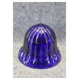 Cobalt Glass Beehive String Twine Thread Holder